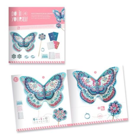 Joc creativ DIY Aripi si bagheta fermecata, Djeco - poza 3