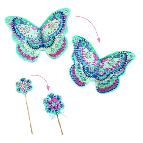 Joc creativ DIY Aripi si bagheta fermecata, Djeco - poza 4