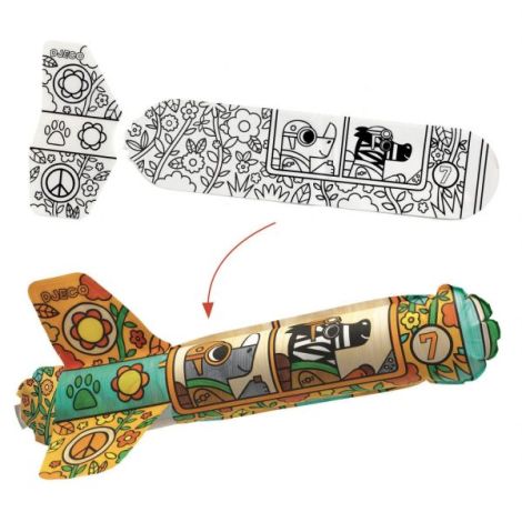 Joc creativ DIY Avioane, Djeco - poza 3
