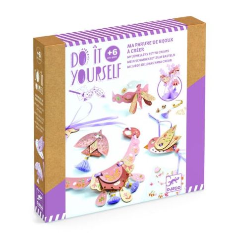 Joc creativ DIY Bijuterii Miss Rosefinch, Djeco - poza 1