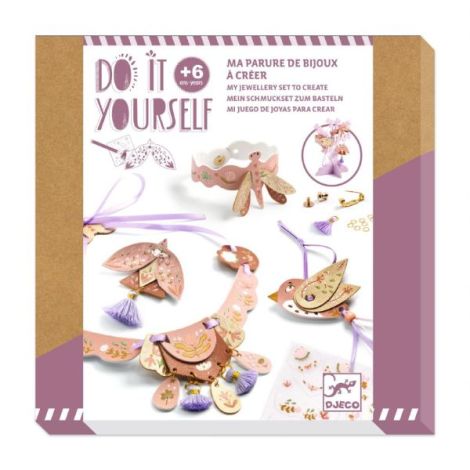 Joc creativ DIY Bijuterii Miss Rosefinch, Djeco - poza 4