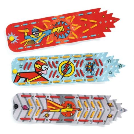 Joc creativ DIY Bratari cu superputeri, Djeco - poza 2