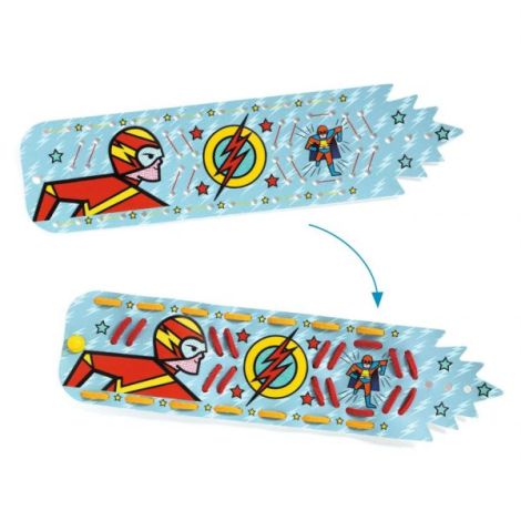 Joc creativ DIY Bratari cu superputeri, Djeco - poza 5