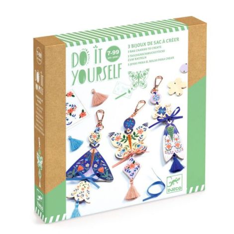 Joc creativ DIY Brelocuri si accesorii, Djeco - poza 1