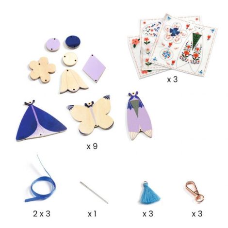 Joc creativ DIY Brelocuri si accesorii, Djeco - poza 4