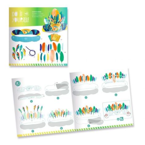 Joc creativ DIY Carnavalul Rio, Djeco - poza 5