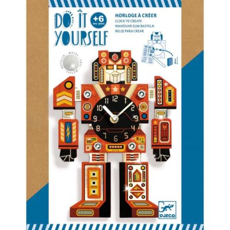 Joc creativ DIY Ceasul robot, Djeco - poza 2