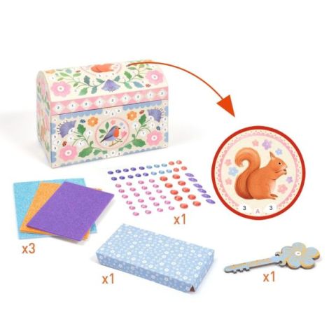 Joc creativ DIY Cufar fermecat, Djeco - poza 2