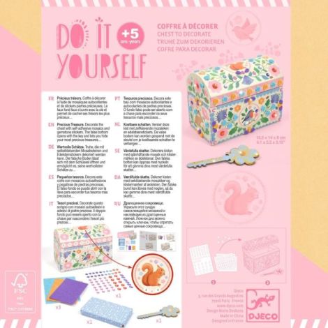 Joc creativ DIY Cufar fermecat, Djeco - poza 5