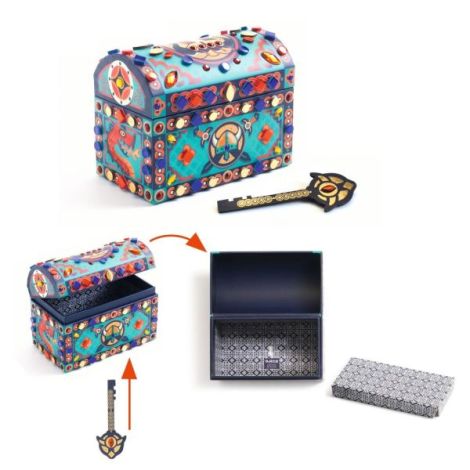 Joc creativ DIY Cufar secret, Djeco - poza 3