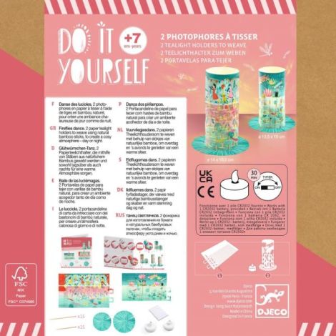 Joc creativ DIY Dansul licuricilor, Djeco - poza 2