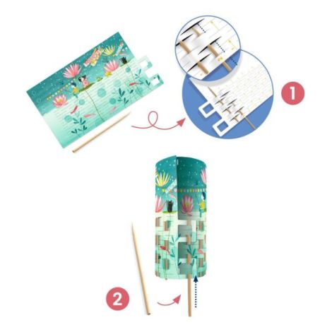 Joc creativ DIY Dansul licuricilor, Djeco - poza 5