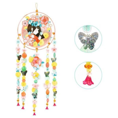 Joc creativ DIY decoratie mobila Fluturi dansatori, Djeco - poza 5
