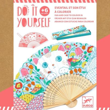 Joc creativ DIY evantai Koneko, Djeco - poza 5