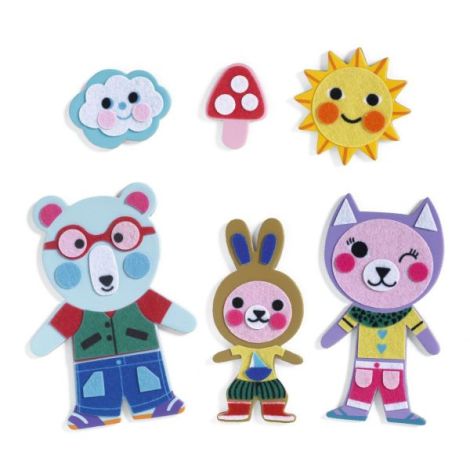 Joc creativ DIY Funky Familie, Djeco - poza 3