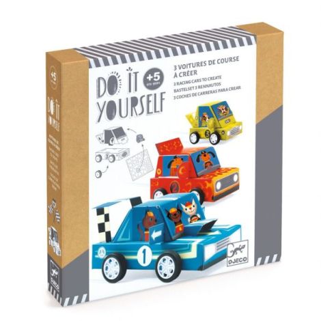 Joc creativ DIY Grand Prix, Djeco - poza 1