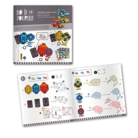 Joc creativ DIY Grand Prix, Djeco - poza 2