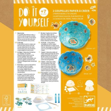 Joc creativ DIY In mare, Djeco - poza 2