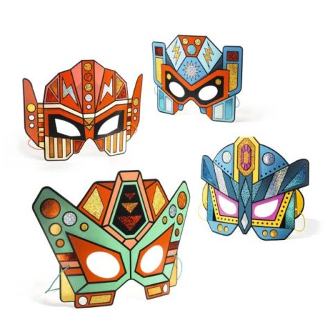 Joc creativ DIY Masti roboti, Djeco - poza 5