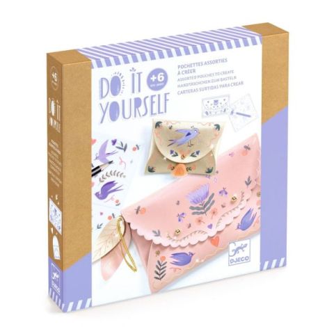Joc creativ DIY Poseta si portmoneu, Djeco - poza 1