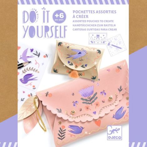 Joc creativ DIY Poseta si portmoneu, Djeco - poza 2