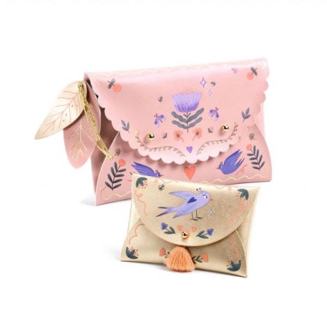 Joc creativ DIY Poseta si portmoneu, Djeco - poza 3