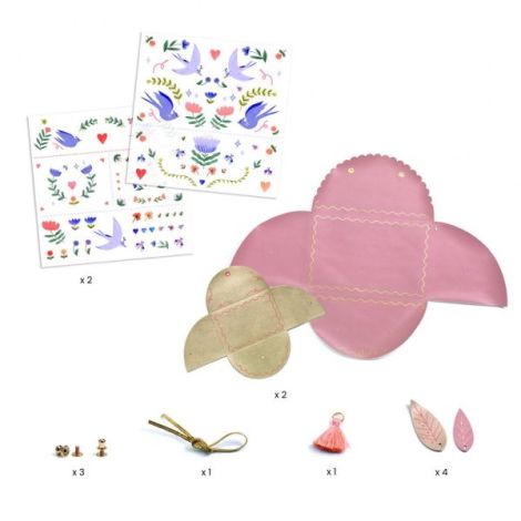 Joc creativ DIY Poseta si portmoneu, Djeco - poza 4