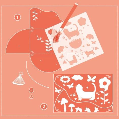 Joc creativ DIY Poseta si portofel, Djeco - poza 4