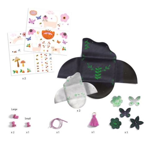 Joc creativ DIY Poseta si portofel, Djeco - poza 5