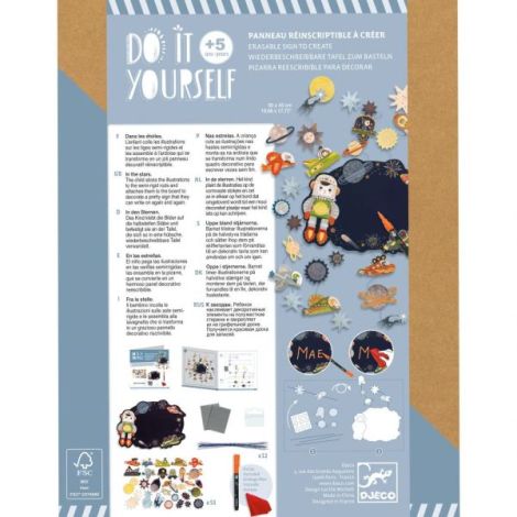 Joc creativ DIY Printre stele, Djeco - poza 4