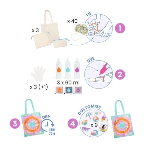 Joc creativ DIY Raza de soare, Djeco - poza 4