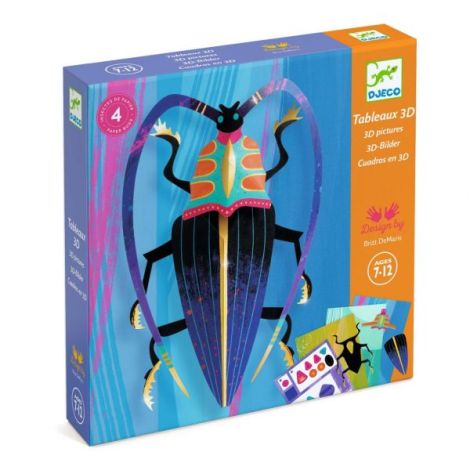 Joc creativ Insecte stralucitoare, Djeco - poza 1