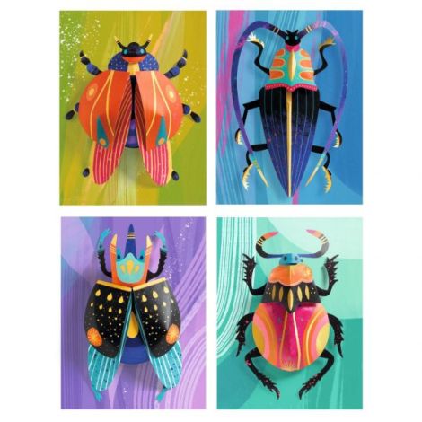 Joc creativ Insecte stralucitoare, Djeco - poza 2