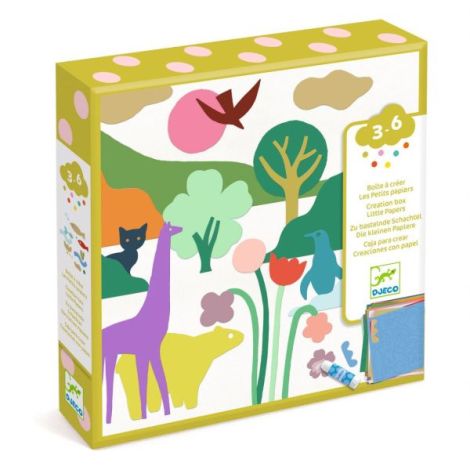 Joc creativ Little papers, Djeco - poza 1