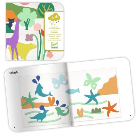 Joc creativ Little papers, Djeco - poza 3