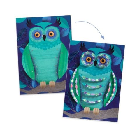 Joc creativ margele Luminează noaptea, Djeco - poza 2