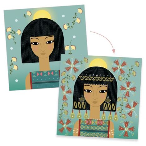 Joc creativ Modele si decoratiuni, Djeco - poza 4