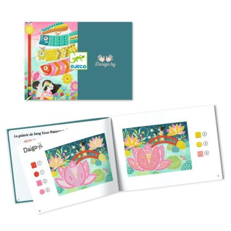 Joc creativ mozaic Arta japoneza, Djeco - poza 2
