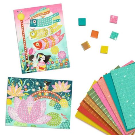 Joc creativ mozaic Arta japoneza, Djeco - poza 3