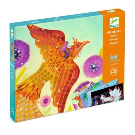 Joc creativ mozaic Creaturi mitice, Djeco - poza 1