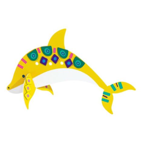 Joc creativ Stick N Play cu scene 3D si stickere repozitionabile - Animale polare si marine - poza 3