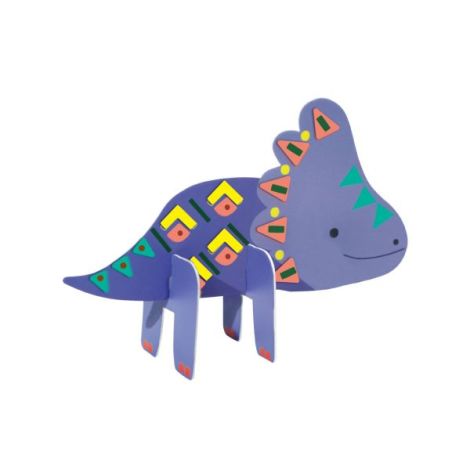 Joc creativ Stick N Play cu scene 3D si stickere repozitionabile - Lumea Dinozaurilor - poza 4