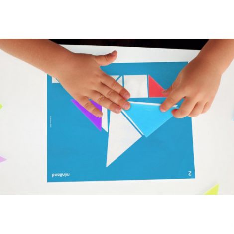Joc creativ Tangram traditional cu piese translucide - poza 4