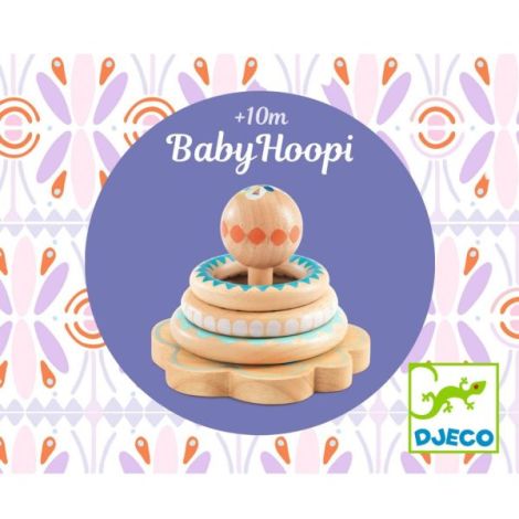 Joc cu inele BabyHoopie, Djeco - poza 4
