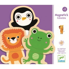 Joc cu magneţi Djeco Animale- prietenoase - poza 1