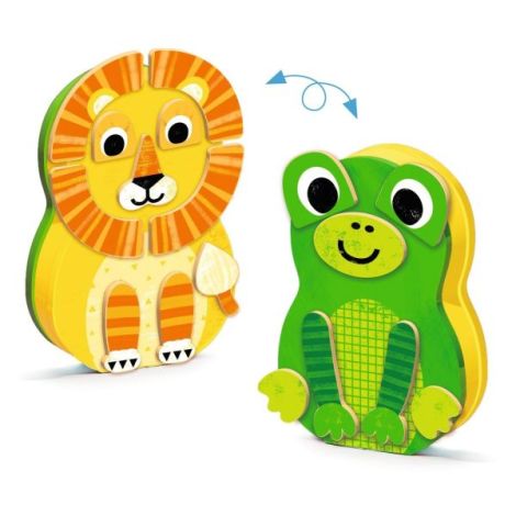 Joc cu magneti Zanimals, Djeco - poza 2