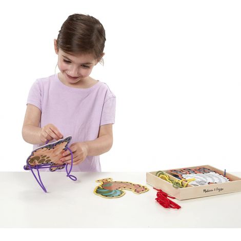 Joc Cu Sireturi - Animale De La Ferma Melissa&Doug 3781 - poza 5