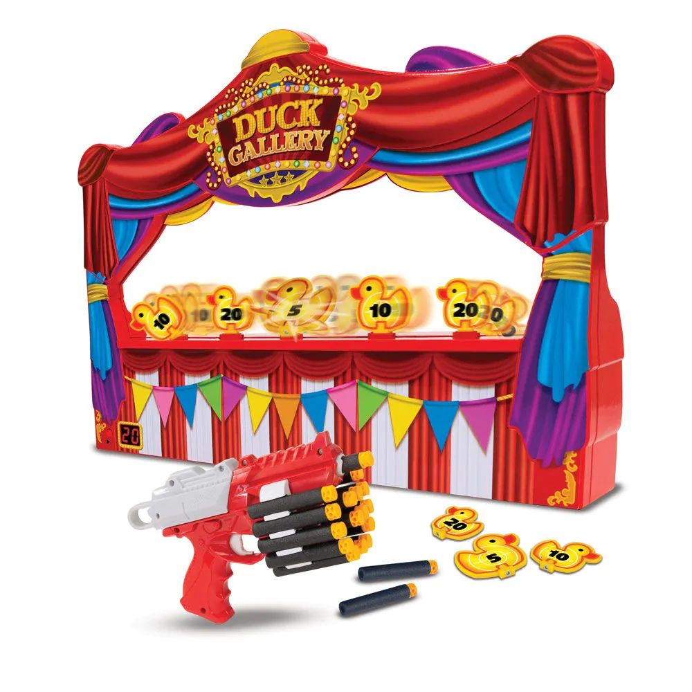 Joc cu tinta electronica cu rate si blaster Ambassador Arcade Duck Gallery - poza 1