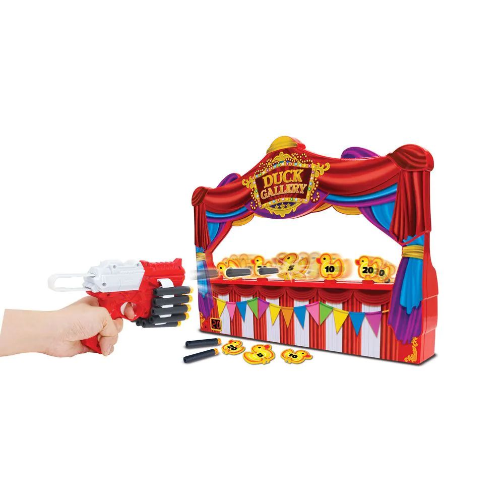 Joc cu tinta electronica cu rate si blaster Ambassador Arcade Duck Gallery - poza 3