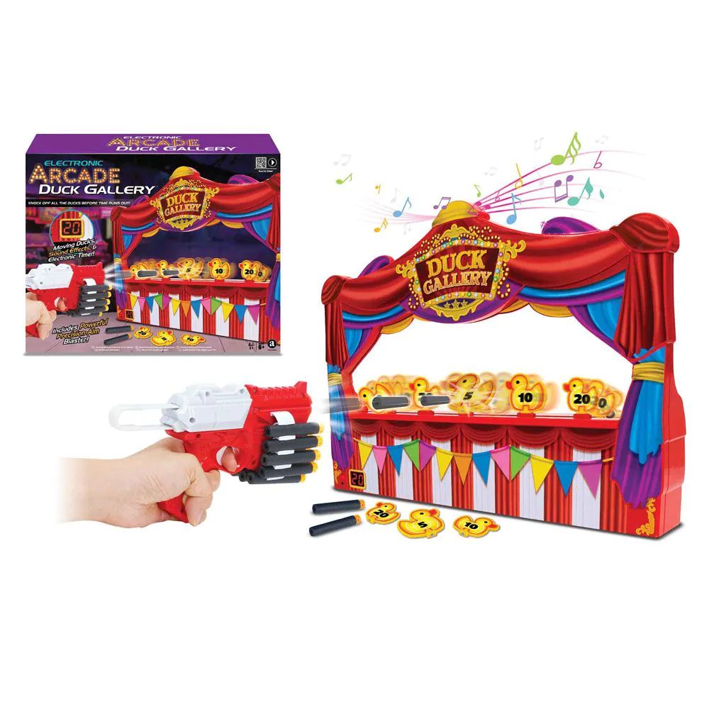Joc cu tinta electronica cu rate si blaster Ambassador Arcade Duck Gallery - poza 5